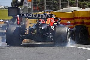 VIDEO: Así fue el accidente de Verstappen en la FP3 de Bakú