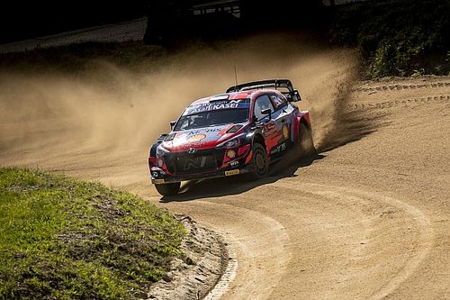 Portugal WRC: Tanak holds overnight lead after dramatic Friday