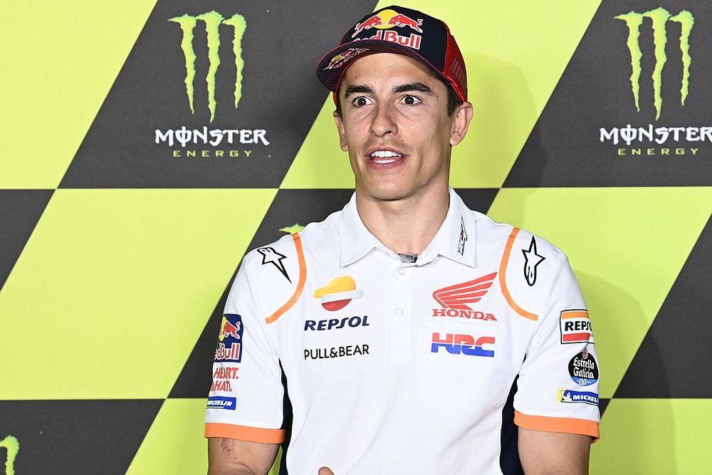 Marquez presenteert retro MotoGP-helm voor GP van Duitsland