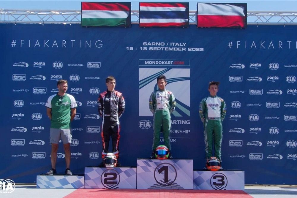 Óriási magyar siker: Hideg Ádám 2. lett a Gokart-világbajnokságon!