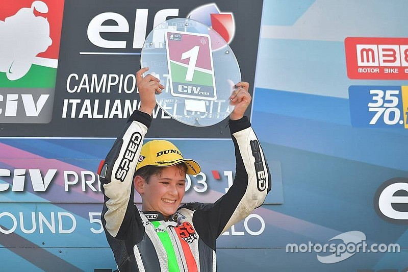 Morosi vince al Mugello, ma non basta per il titolo della 250 4T. Nella 125 2T Bianchi è il nuovo leader