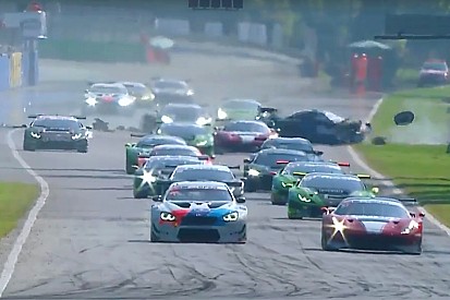 Schwerer Unfall in der GT Open nach Zieldurchfahrt