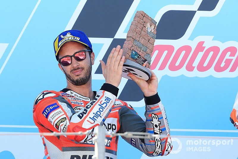 Meski kalah, Dovizioso puas dengan hasil Aragon