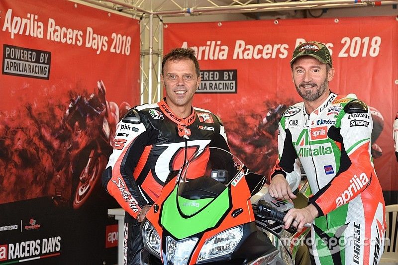 Loris Capirossi e Max Biaggi