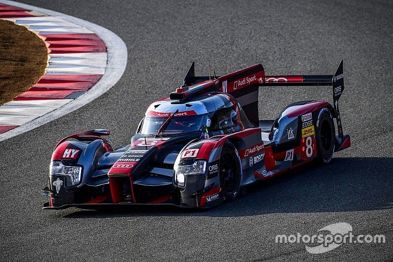 #8 Audi Sport Team Joest Audi R18 e-tron quattro: Lucas di Grassi, Loic Duval, Oliver Jarvis