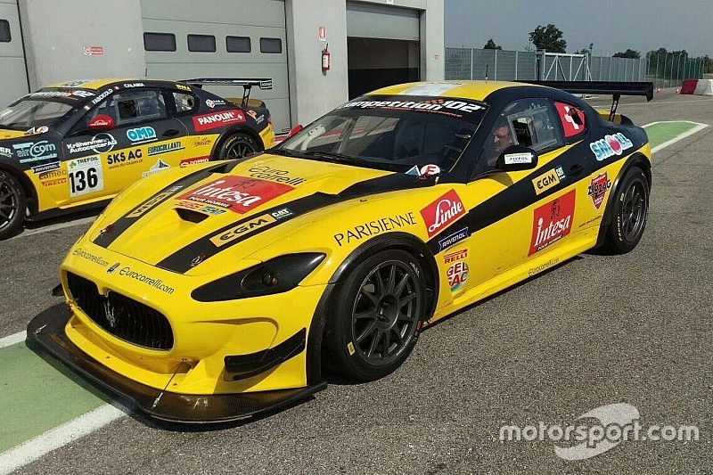 Meloni e Tresoldi sulla Maserati dello Swiss Team in Ungheria