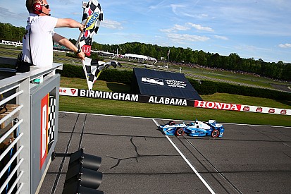 Pagenaud survives Rahal bump-’n’-run to win at Barber