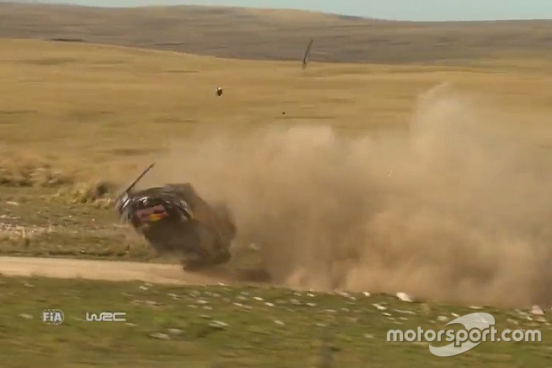 Video: Jari-Matti Latvala mit dreifachem Überschlag bei Rallye Argentinien