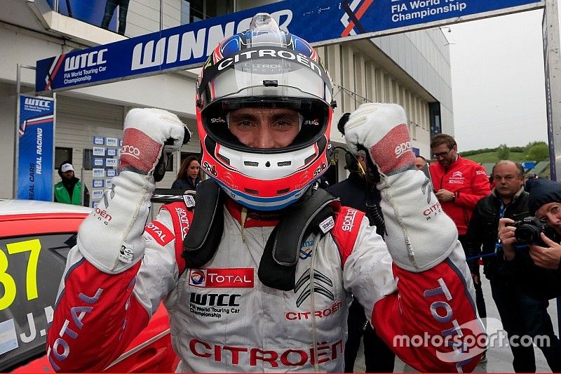 El ganador José María López, Citroën World Touring Car Team, Citroën C-Elysée WTCC