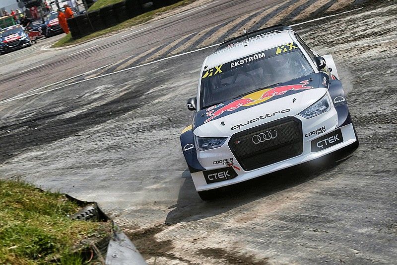 Lydden WRX: Ekstrom snatches win from Solberg in finals