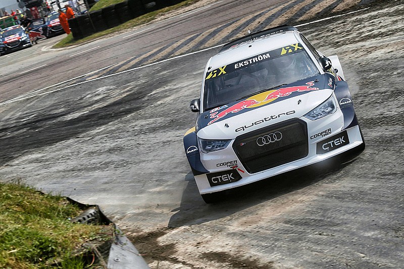 Lydden WRX: Ekstrom snatches win from Solberg in finals
