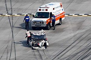 Logano walks away from crash: Sadler knew "what he had to do to win"