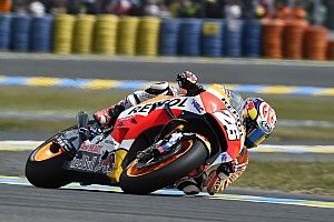 Marquez and Pedrosa begin working on setup in mixed conditions at Mugello