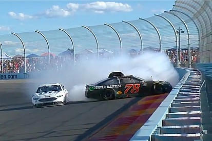 Truex just wants drivers to "race me like I race you" after last-lap wreck