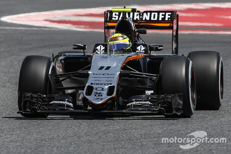 Sahara Force India completed a solid first day of work at the Spanish GP