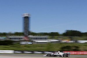 Barber IndyCar: Power fastest in red-flagged first practice