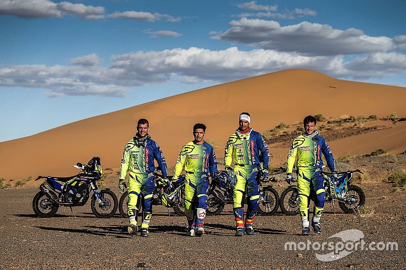 Merzouga rally: Top 10 start for Sherco TVS, Santosh 27th
