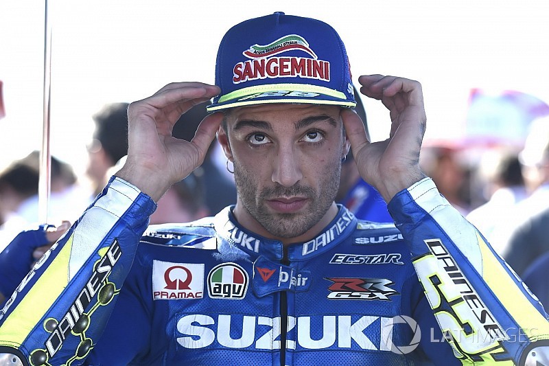 Suzuki: Iannone e Rins saltano il primo giorno di test per problemi fisici
