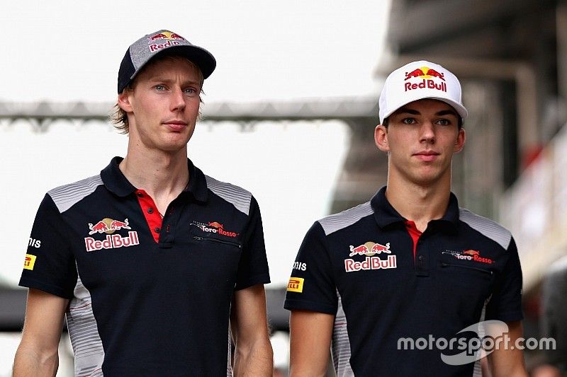 Brendon Hartley, Scuderia Toro Rosso, Pierre Gasly, Scuderia Toro Rosso