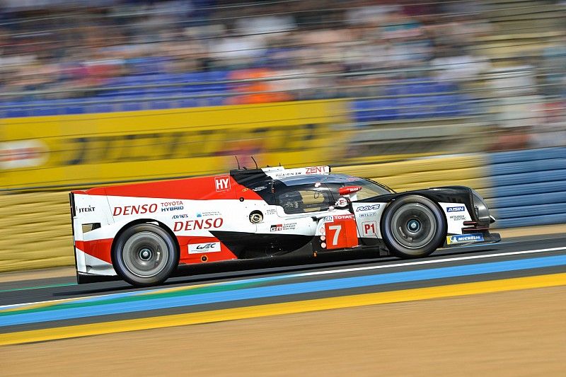 #7 Toyota Gazoo Racing Toyota TS050: Mike Conway, Kamui Kobayashi, Jose Maria Lopez, Fernando Alonso, Anthony Davidson