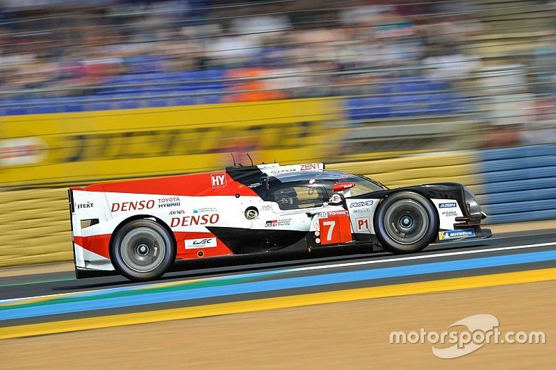 #7 Toyota Gazoo Racing Toyota TS050: Mike Conway, Kamui Kobayashi, Jose Maria Lopez, Fernando Alonso, Anthony Davidson