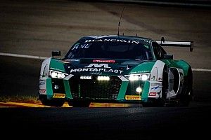 24 Ore di Spa, 6° Ora: l'Audi R8 di Kevin e Shaun van der Linde e di Schmidt passa al comando