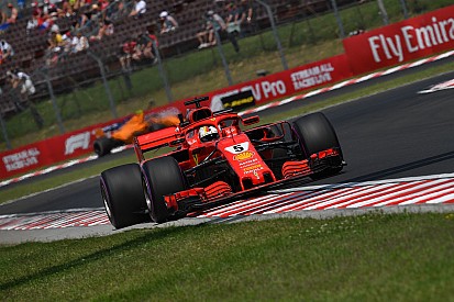Vettel bovenaan in derde training Hongarije, zesde tijd Verstappen