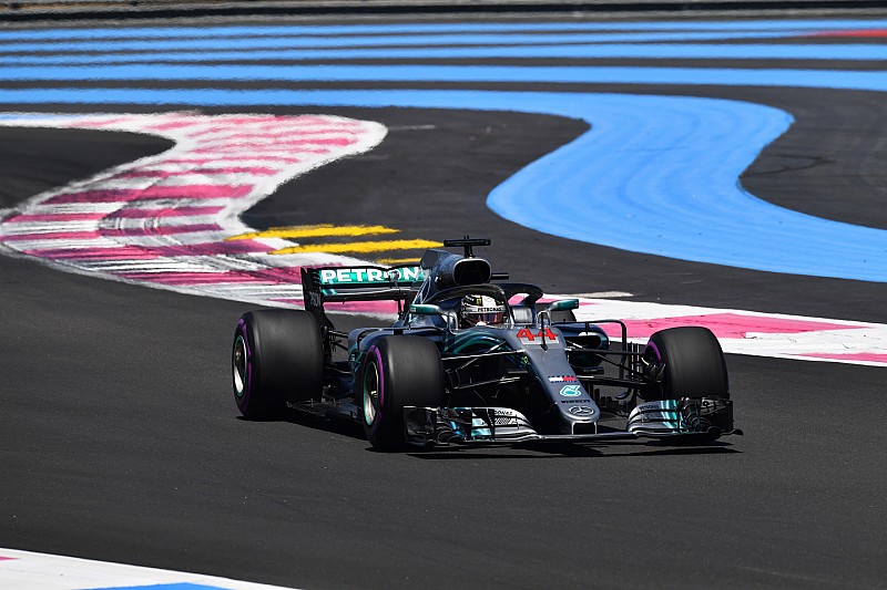 Paul Ricard, Libere 2: Hamilton non teme il caldo e fa il vuoto, le Ferrari sono lontane