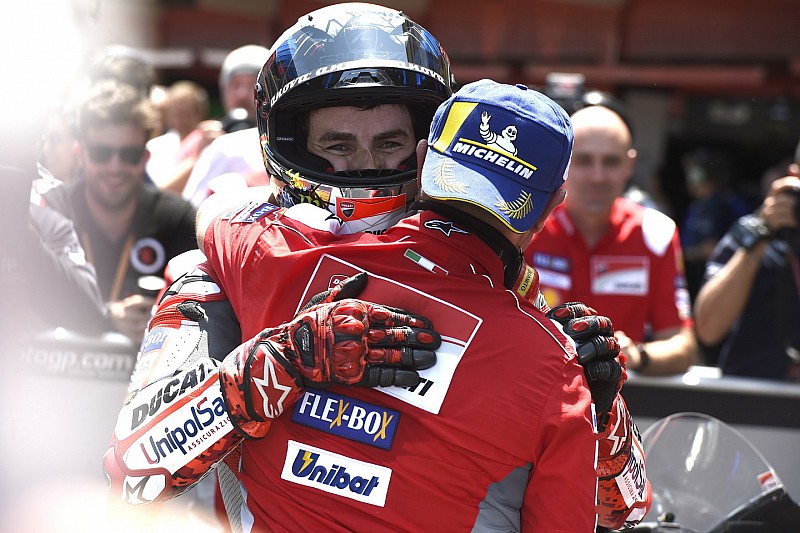 A Ducati „végig tudta”, hogy Lorenzo előbb-utóbb a győzelem útjára lép