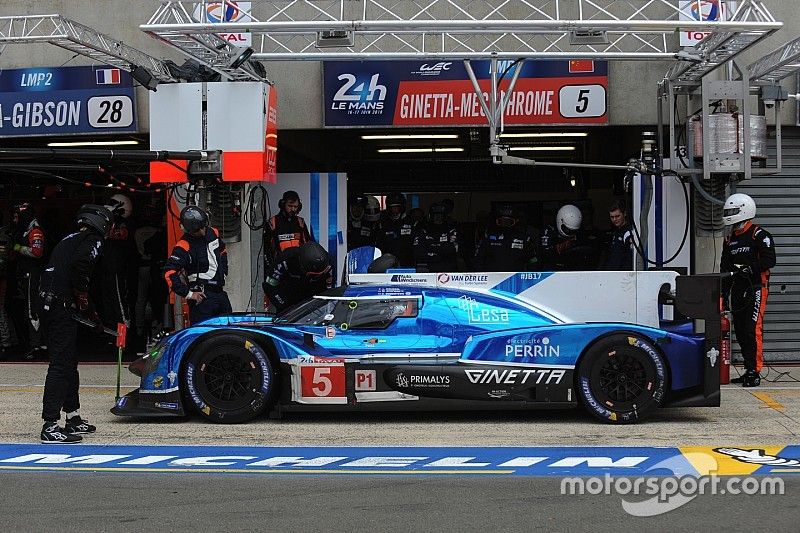 #5 CEFC TRSM RACING Ginetta G60-LT-P1: Charles Robertson, Michael Simpson, Leo Roussel