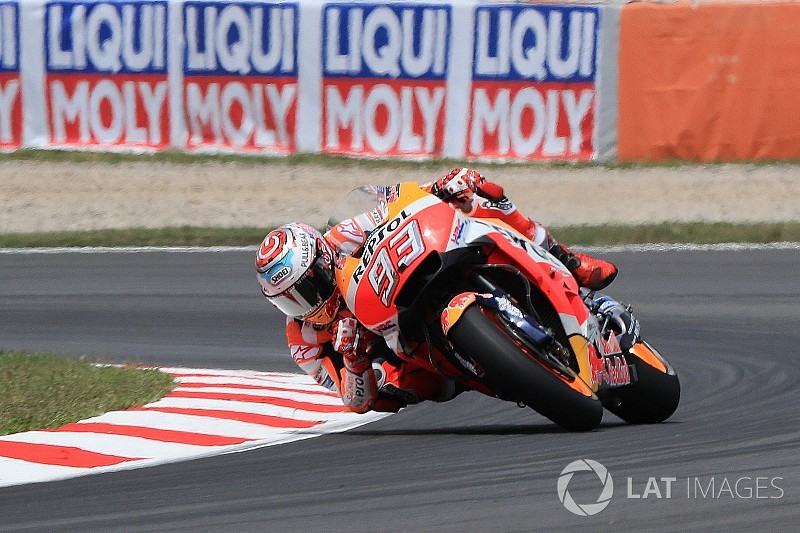 Márquez pas inquiet après sa chute de vendredi