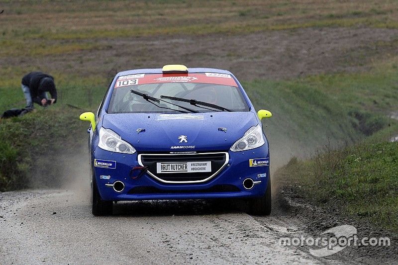 Thomas Schmid, Quentin Marchand, Peugeot 208 Team Rallye Top