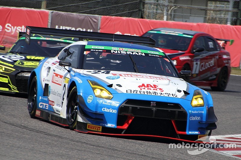 2018スーパー耐久が開幕、スリーボンド日産自動車大学校GT-RがPP獲得