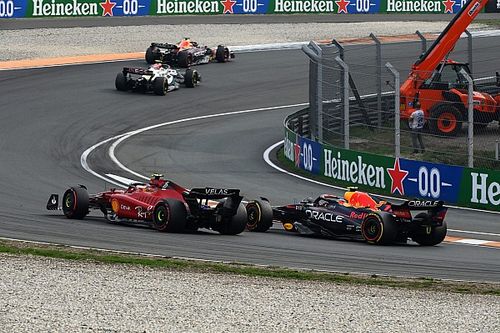 Pérez asegura que Sainz fue "más agresivo de lo esperado" en Zandvoort