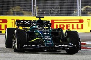 Aston Martin, Singapur'dan mutlu ayrılıyor