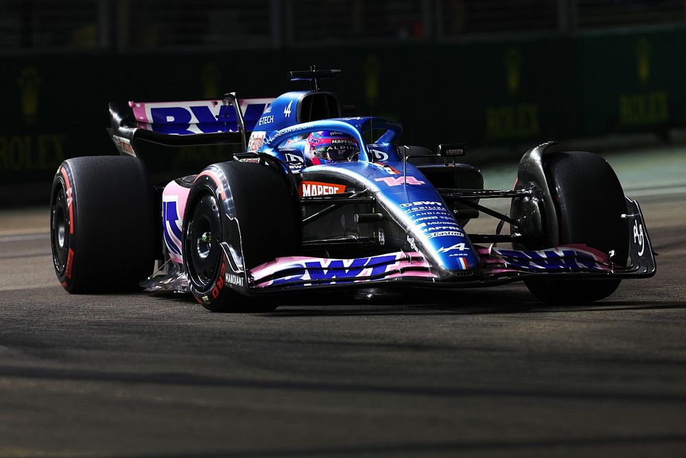 F1.com: Csak Alonso képviseli a bajnokokat a szingapúri élmezőnyben