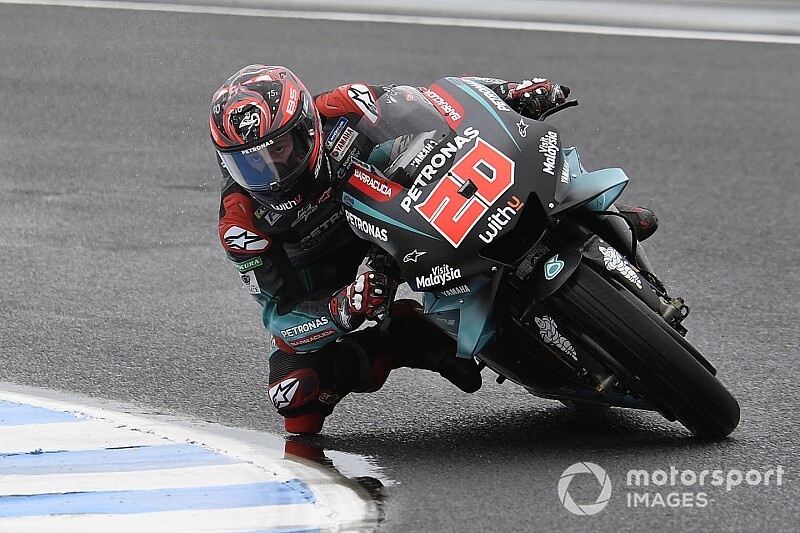 Quartararo: “Me falta experiencia en mojado; estoy aprendiendo”