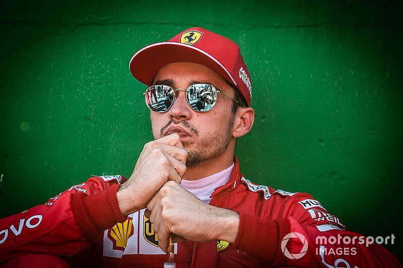 Leclerc: "In quota la macchina si comporta in modo strano"