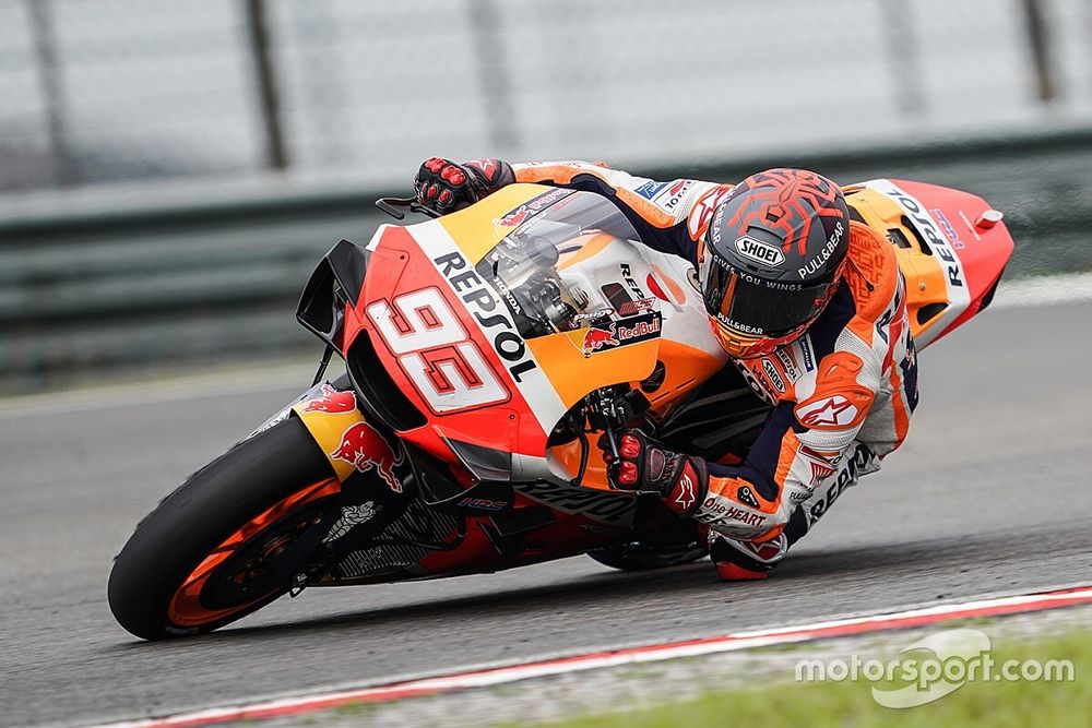 Marquez "more worried" by bike than by fitness