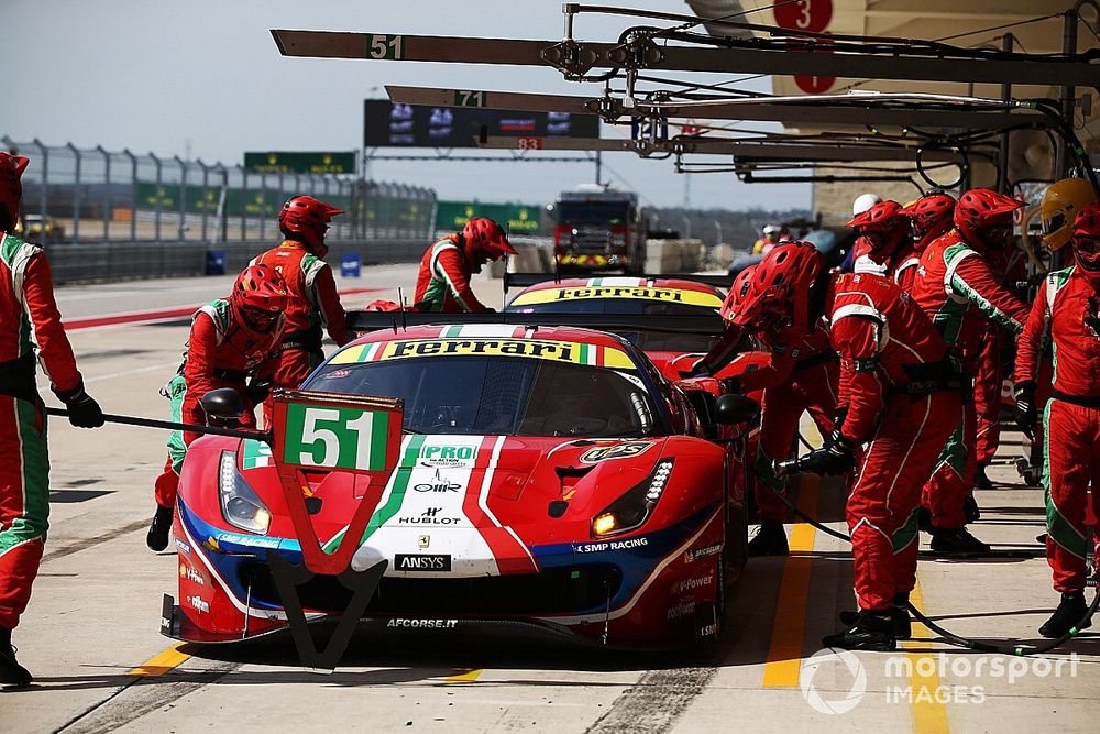 #51 AF Corse Ferrari 488 GTE EVO: Alessandro Pier Guidi, James Calado 