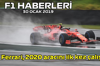 Video: Ferrari, 2020 aracını ilk kez çalıştırdı! - 30 Ocak Perşembe F1 ve Motor Sporları Haberleri