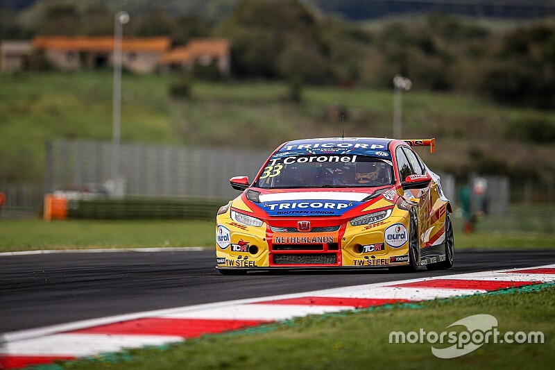 Coronel achtste na touché in eerste race FIA Motorsport Games