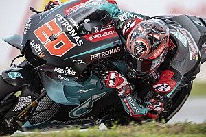 Tremenda pole de Quartararo, brutal caída de Márquez