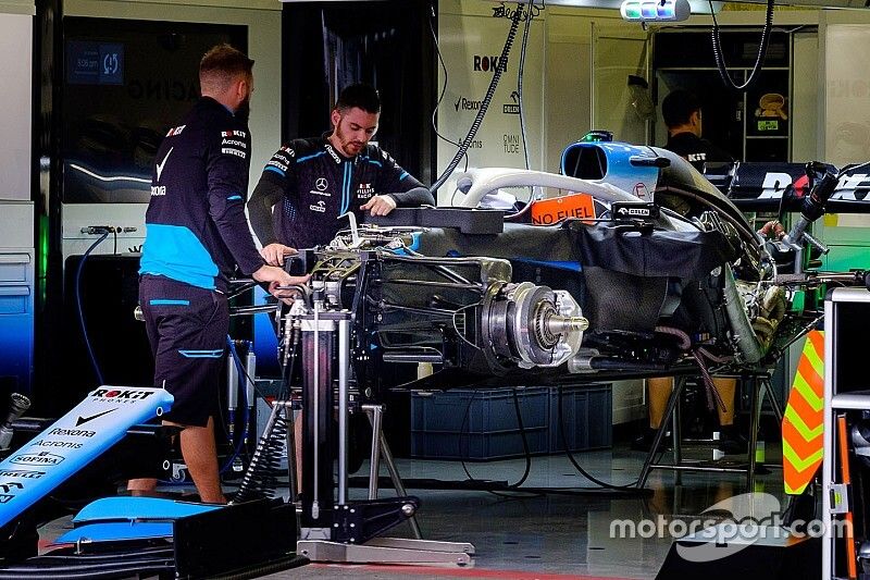 Williams ha acceso per la prima volta la FW43 di Russell e Latifi