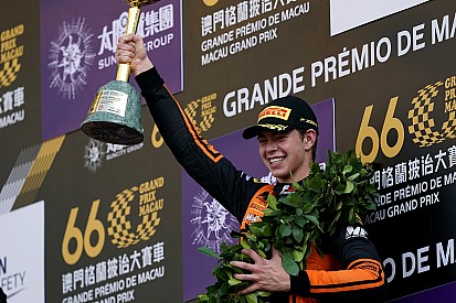 Macau winner Verschoor had bent steering