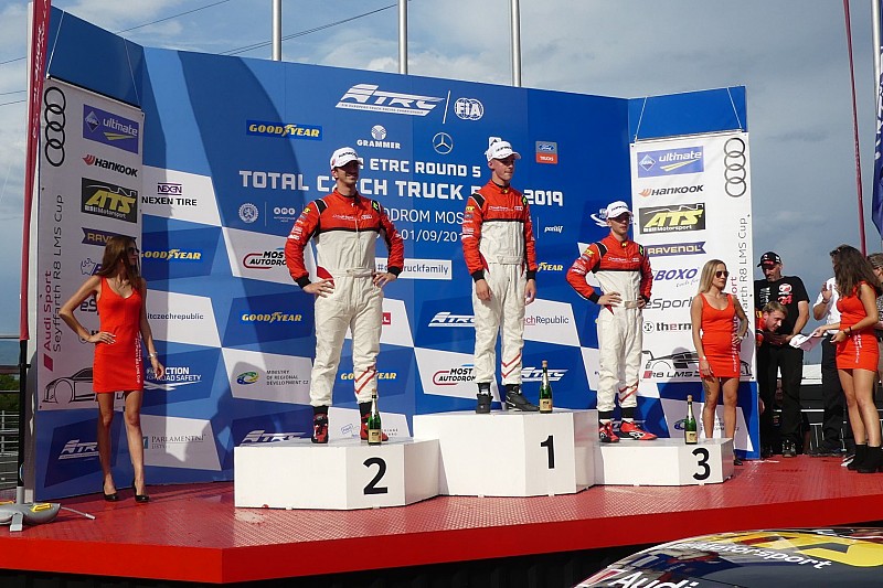 Polskie podium w Moście
