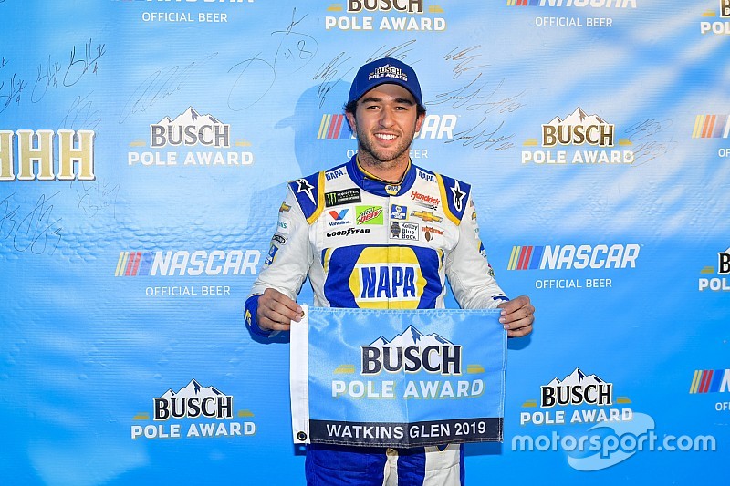 Chase Elliott earns Watkins Glen pole over William Byron