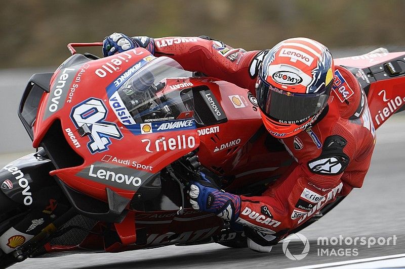 Dovizioso: Márquez fue valiente, pero no me impresiona
