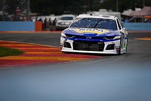 Chase Elliott wins Stage 2 under caution at Watkins Glen