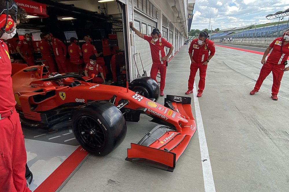 Ferrari no lastró el coche de 2022 luchando con McLaren